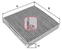 SOFIMA Filtru, Aer Habitaclu S4105Ca Alfa Romeo 166 Lancia Kappa Maserati 3200 Gt (S4105CA)