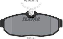 TEXTAR Set Placute Frana, Frana Disc 2451401 Ford Australia Mustang Ford Usa Mustang (2451401)