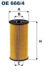 FILTRON Filtru Ulei Oe666/4 Dacia Dokker/Duster/Lodgy/Logan Ii/Logan Mcv Ii/Sandero Ii