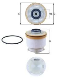 KNECHT Filtru Combustibil Kx586D Fiat Fullback Pick-Up Mitsubishi L200/L200 / Triton