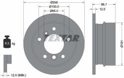 TEXTAR Disc Frana 92137503 Dodge Sprinter 2500 Cab &/Sprinter 2500 Standard Cargo (92137503)