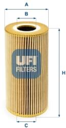 UFI Filtru Ulei 25.095. 00 Daewoo Rexton Fendt Favorit Man Tga/Tgl I/Tgm I (25.095.00)