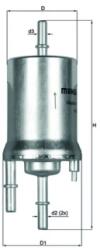 MAHLE Filtru Combustibil Kl156/1 Seat Cordoba/Ibiza Ii/Ibiza Iii Skoda Fabia I Vw Polo