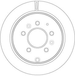 TRW Disc Frana Df6291 Mazda Mpv Ii (DF6291)