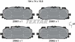TEXTAR Set Placute Frana, Frana Disc 2586101 Audi A3/A3 Allstreet/A4 B9/A5/A6 C8/A7/Q3