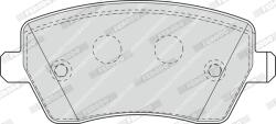 FERODO Set Placute Frana, Frana Disc Fdb1617 Dacia Dokker/Dokker Pick-Up/Duster/Lodgy