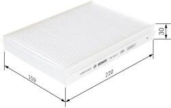 Bosch Filtru, Aer Habitaclu 1987435017 Fiat 500L/500X Jeep Renegade (1987435017)