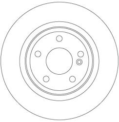 TRW Disc Frana Df6886 Infiniti Q30/Qx30