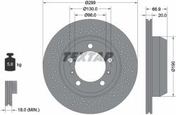 TEXTAR Disc Frana 92165303 Porsche 718 Boxster/718 Cayman/Boxster/Cayman (92165303)