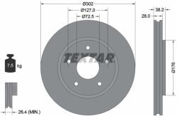 TEXTAR Disc Frana 92181503 Chrysler Voyager Iv/Voyager V Dodge Caravan/Grand Caravan