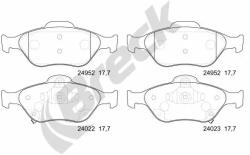 BRECK Set Placute Frana, Frana Disc 249520070200 Toyota Ractis/Yaris/Yaris / Vios