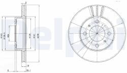 DELPHI Disc Frana Bg2810 Mitsubishi Carisma/Colt Iv/Colt V/Lancer V/Lancer Vi/Mirage Iv