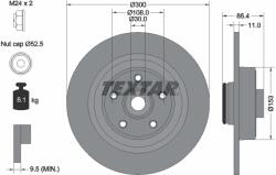 TEXTAR Disc Frana 92159803 Renault Espace Iv/Vel Satis