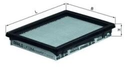 MAHLE Filtru Aer Lx1266 Datsun Go/Go+ Honda Civic Vi/Domani/Orthia / Partner