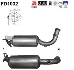 AS Filtru Funingine/Particule, Sist. De Esapament Fd1032 Nissan Primastar