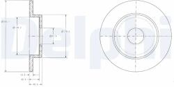 DELPHI Disc Frana Bg3761 Nissan Almera Tino/Primera (BG3761)