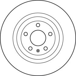 TRW Disc Frana Df4818S Audi A6 C6 Audi (Faw) A6L C6