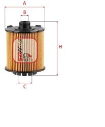 SOFIMA Filtru Ulei S1Vccpe Volvo S60 Iii/Xc40/Xc60 Ii/Xc90 Ii (S1VCCPE)