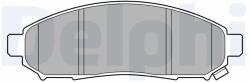 DELPHI Set Placute Frana, Frana Disc Lp3578 Nissan Leaf/Navara Np300/Nv200/Xterra