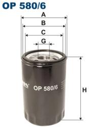 FILTRON Filtru Ulei Op580/6 Mg Mg Zs/Mg Zt/Mg Zt- T Rover 75/75 I