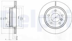 DELPHI Disc Frana Bg3041C Bmw 3
