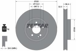 TEXTAR Disc Frana 92279405 Lorinser Ls Mercedes-Benz Marco Polo/V-Class/Vito/Vito Mixto (92279405)