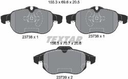 TEXTAR Set Placute Frana, Frana Disc 2373807 Cadillac Bls Chevrolet Vectra Fiat Croma