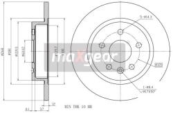 MAXGEAR Disc Frana Puntea Spate 19-2333 Chevrolet Aveo/Cruze/Trax Opel Astra J/Mokka X (19-2333)
