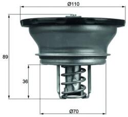 MAHLE Termostat, Lichid Racire Thd376 Volvo 8300/9300/9400/B9/Fh/Fm/Fm9