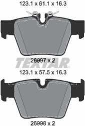 TEXTAR Set Placute Frana, Frana Disc 2699701 Bmw 5/X3 Bmw (Brilliance) 5 Series (2699701)