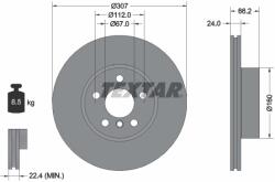 TEXTAR Disc Frana 92326805 Bmw 2/3/3 Touring/4/4 Gran Bmw (Brilliance) 3 Series