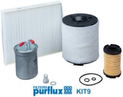 PURFLUX Set Filtre Kit9 Audi A1 Seat Ibiza Iv/Toledo Iv Skoda Fabia Ii/Fabia Ii Praktik (KIT9)