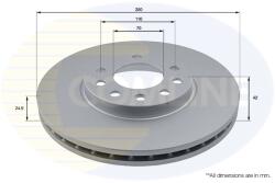 COMLINE Disc Frana Adc1113V Chevrolet Astra/Zafira Opel Astra G/Astra H/Astra H Classic