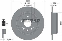 TEXTAR Disc Frana 92165703 Honda Cr-V Ii/Crossroad/Jade/Stream Honda (Dongfeng) Jade
