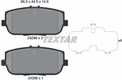 TEXTAR Set Placute Frana, Frana Disc 2429801 Abarth 124 Fiat 124 Mazda Mx-5 Iii/Mx-5 Iv
