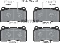 TEXTAR Set Placute Frana, Frana Disc 2375601 Alfa Romeo Giulietta