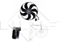NRF Ventilator, Radiator 47204 Audi A3/Tt Seat Cordoba/Ibiza Iii/Leon/Toledo Ii (47204)