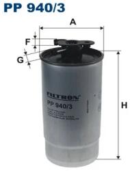 FILTRON Filtru Combustibil Pp940/3 Alpina D10 Bmw 3/5/X5 Land Rover Range Rover Iii