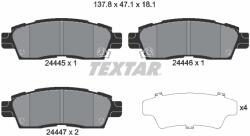 TEXTAR Set Placute Frana, Frana Disc 2444501 Buick Enclave/Rainier Chevrolet Ssr (2444501)