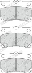 FERODO Set Placute Frana, Frana Disc Fdb4001 Lexus Gs/Is C/Is Ii Toyota Mark X I