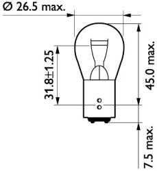 Philips Bec, Semnalizator 13499Cp Irisbus Access Bus I/Access Bus Ii/Agora/Axer/Citelis (13499CP)