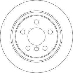 TRW Disc Frana Df6756 Bmw 1/2 Active/2 Active Tourer/2 Gran/2 Gran Tourer/X1/X2/I3