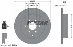 TEXTAR Disc Frana 92296403 Mercedes-Benz X-Class Nissan Navara Np300 Renault Alaskan (92296403)