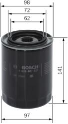 Bosch Filtru Ulei F026407321 Irisbus Daily Tourys Iveco Daily Iv/Daily V/Daily Vi