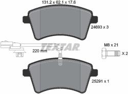 TEXTAR Set Placute Frana, Frana Disc 2469306 Nissan Nv250 Renault Kangoo (2469306)