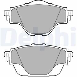 DELPHI Set Placute Frana, Frana Disc Lp2509 Citroën C4 Ii/C4 Picasso Ii/C4 Spacetourer (LP2509)