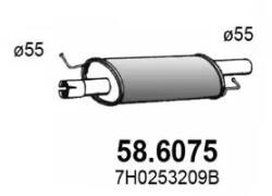 ASSO Toba Esapamet Intermediara 58.6075 Vw Multivan T5/Transporter T5 (58.6075)