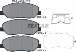 TEXTAR Set Placute Frana, Frana Disc 2435101 Hyundai Entourage Mini Passenger/Genesis
