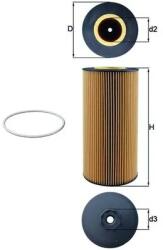 MAHLE Filtru Ulei Ox348D Daf Cf 85/Xf/Xf 105 Iveco Eurocargo I-Iii/Eurofire I Man Tga (OX348D)