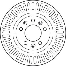 TRW Disc Frana Df6020S Citroën Jumpy Ii Fiat Scudo Peugeot Expert/Expert Tepee